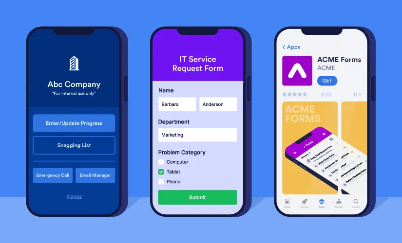 Compare Jotform Apps, Jotform Mobile Forms, and Jotform White-Labeled Apps | The Jotform Blog